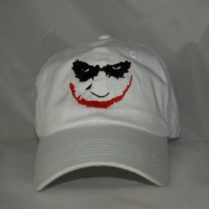 Joker white hat